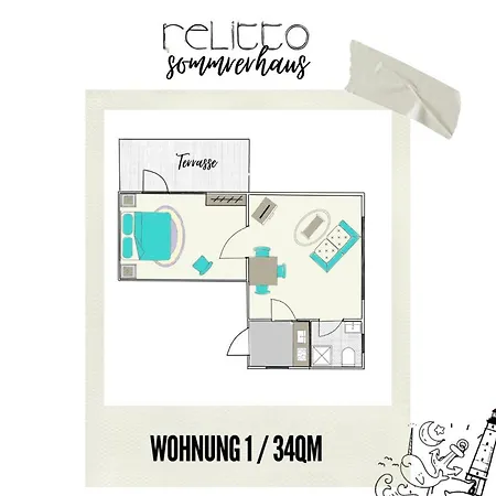 Relitto Sommerhaus Appartement